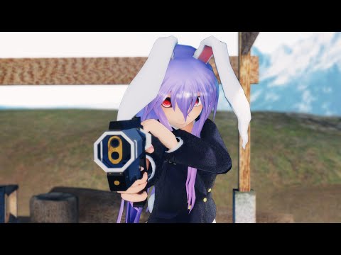 [TouhouMMD]Reisen Reload Fire and Spin WINGMAN APEX[One-person & three-person] #touhou