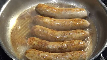 Wie brät man richtig Bratwurst?