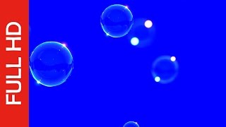 Bubbles Blue Background!