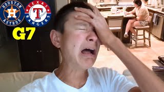 Astros Fan Reacts to Game 7 loss vs. Rangers! 2023 ALCS