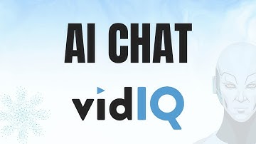 REVOLUTIONIZE Your Video Strategy with VidIQ AI Chat!