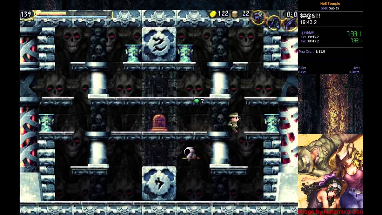 La-Mulana Hell Temple Speedrun (Normal) - 