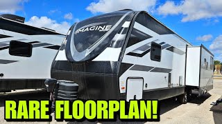 Rare Travel Trailer RV Floorplan! Grand Design Imagine 3100RD