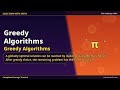 Greedy Algorithms | Greedy Algorithms | Selection With Sathi