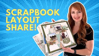 Scrapbook Layout Ideas To Try!