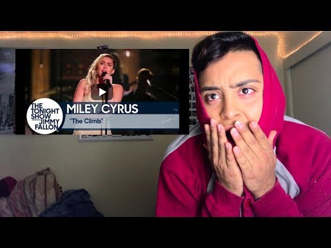 Miley Cyrus- The Climb (reaction video - i almost cried) - YouTube