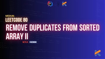 ASMR --[LEETCDE 80] -Remove duplicates from the sorted array II (MEDIUM)