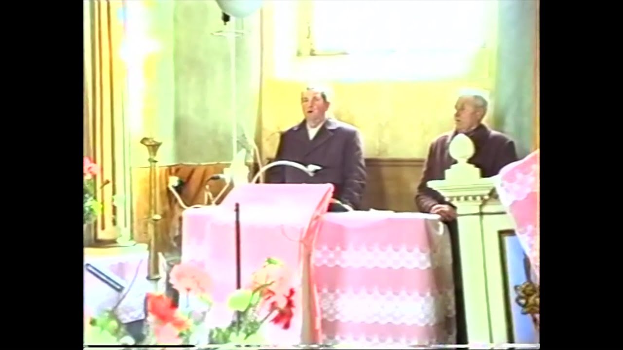 Svjatyj Boze, Svjatyj Kripkyj, Svjatyj Bezsmertnyj a ikonostas Kamienka, okr. Stara Lubovna 1990