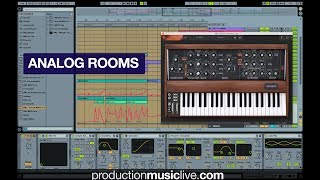 Track: PML - Analog Rooms (Ableton Live   Arturia MINI V3 - Template & Course available)