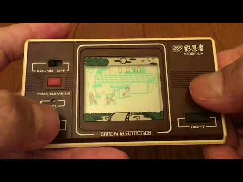 バンダイLSIゲーム11 影忍者 1981年 - YouTube