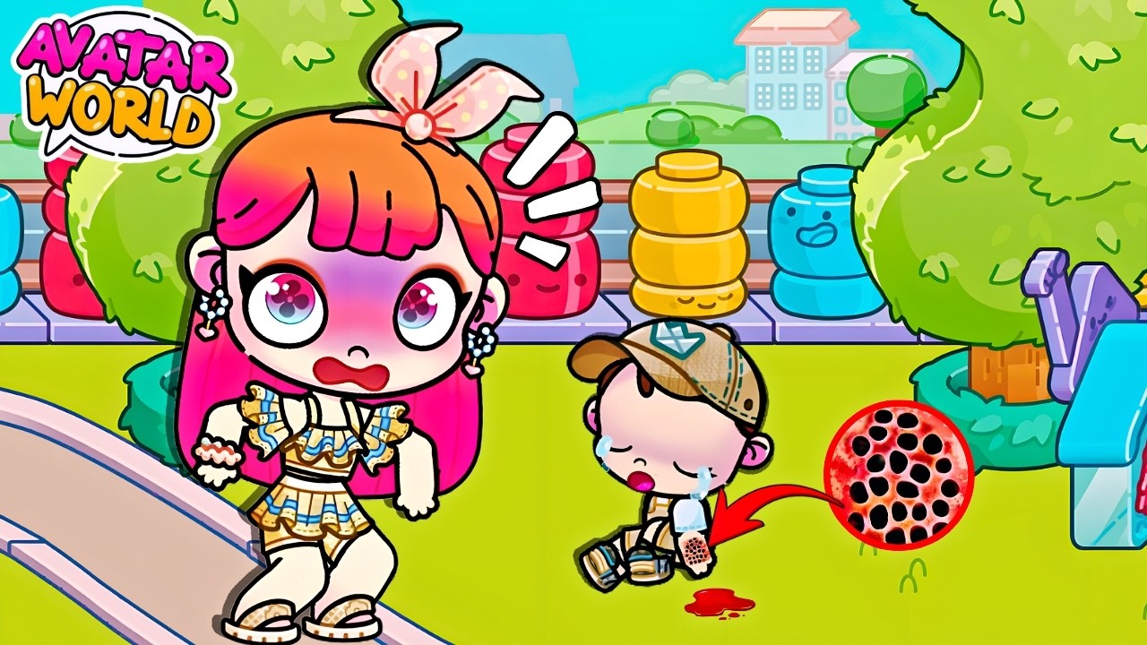 UM BICHO ESTRANHO MORDEU MEU BEBÊ E O PIOR ACONTECEU NO AVATAR WORLD!!