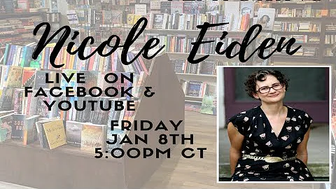 Virtual Happy Hour Featuring Nicole Eiden