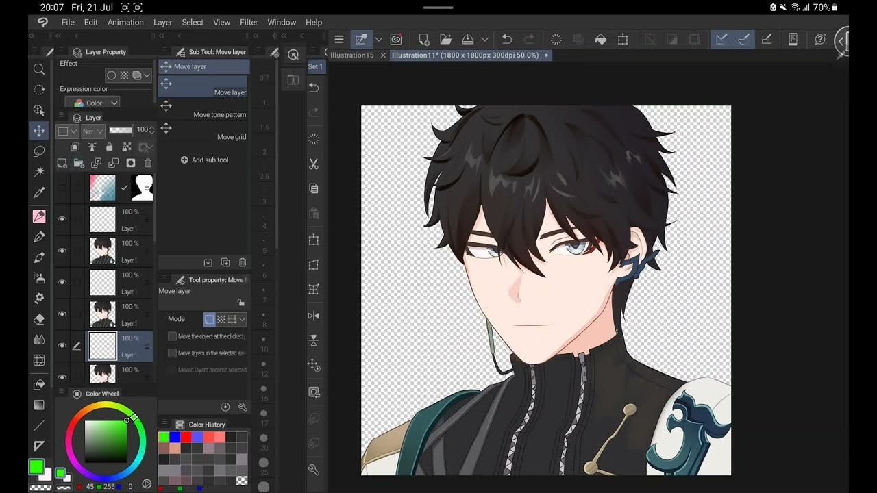 clip-studio-paint-tutorial-efek-glitch-chromatic-abbreviation-youtube
