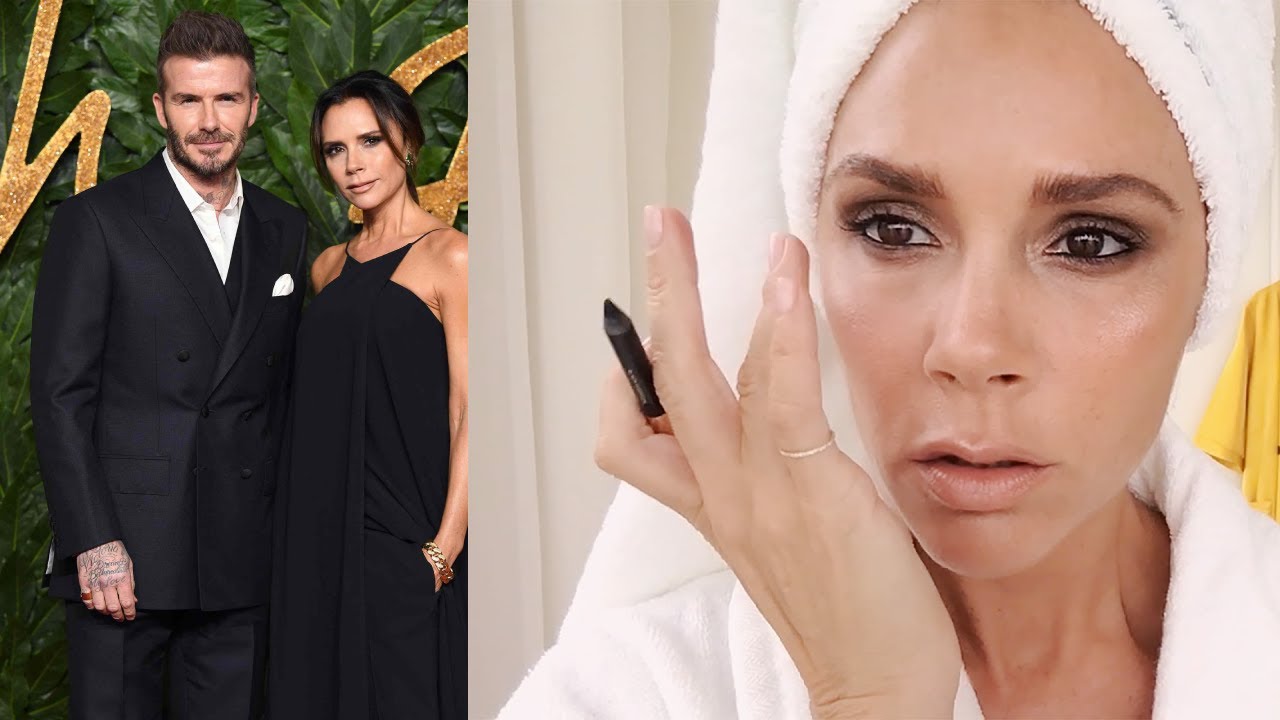 Victoria Beckham's eyebrow tutorial - YouTube