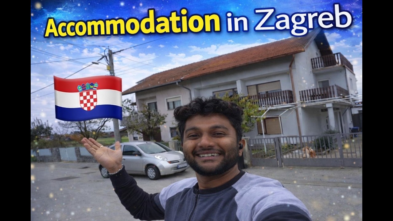 Accommodation In Zagreb (Croatia) House Tour & Jobs Information. 