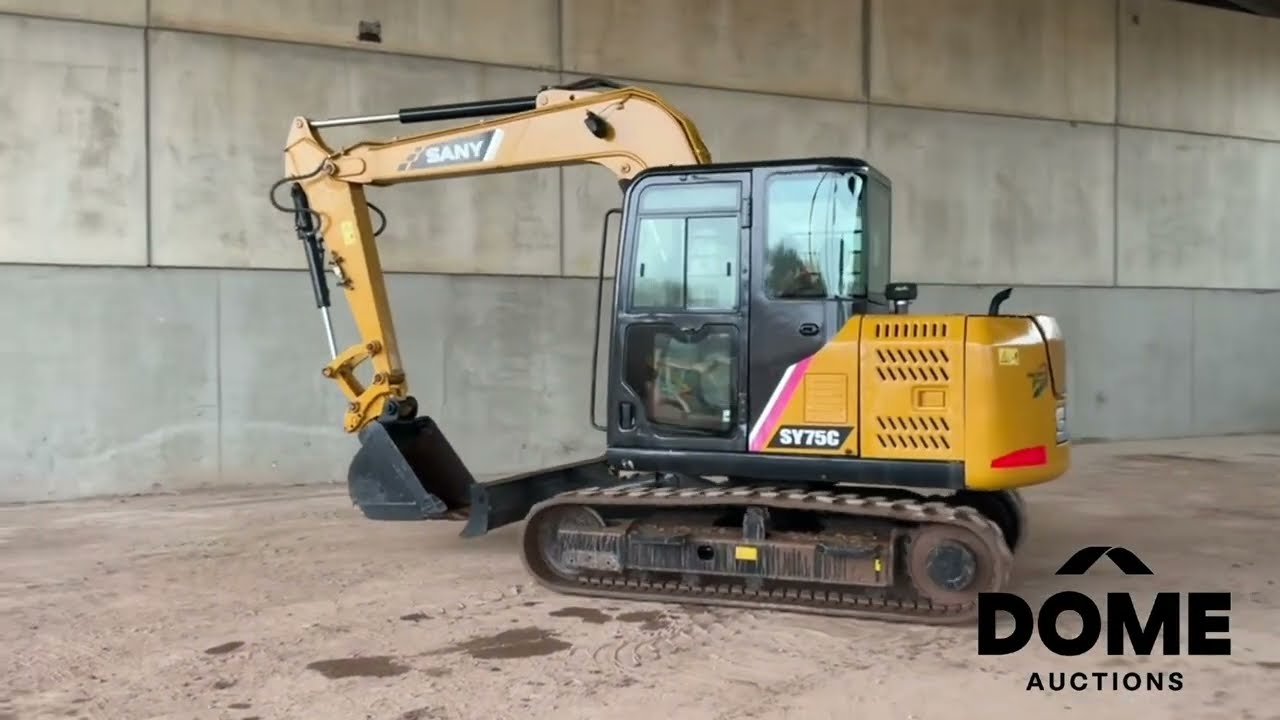 20 - Sany SY75C Midi-rupsgraafmachine