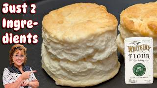 2 Ingredient Biscuits Anyone Can Make