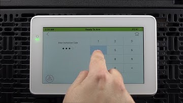 How to navigate the basic functions of the Honeywell Home 6290 AUI security keypad - Resideo