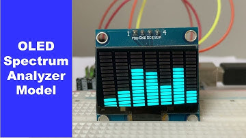 OLED ESP32 Arduino Spectrum Analayzer | arduino oled animation | arduino oled 128x64 esp32 oled