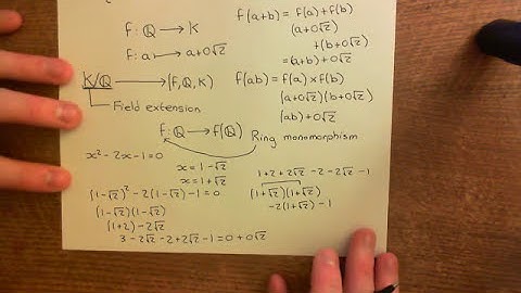 Introduction to Field Extensions Part 5