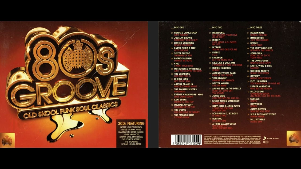 Ministry of Sound - 80s Groove (Disc 1) (Classic Soul & Funk) [HQ