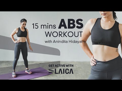 15 Min ABS Workout to Get SHREDDED with Anindita Hidayat | No Equipment