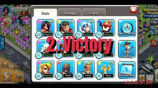 Coz1 / X-War | Best Hero's For Attacking boss, For Title Challenger 2 😍 | Clash of Zombies | screenshot 1