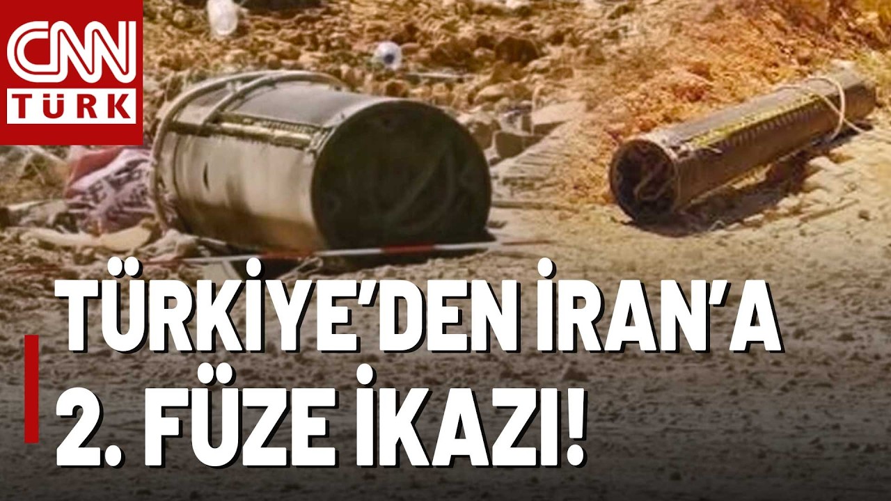 2. Füze Türk Hava Sahasında İmha Edildi! İran'dan Ateşlenen Füzenin Hedefi Neresiydi?