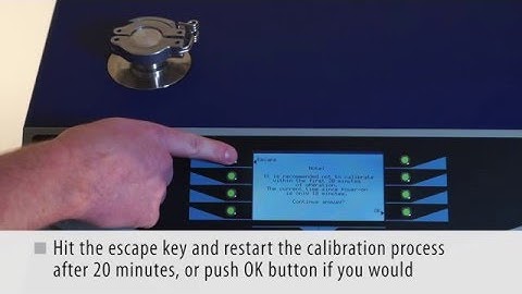 TitanTest Helium Leak Detector Calibration Demo (LACO Technologies)