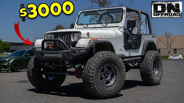 Budget Built Jeep on 40s! 1988 Jeep Wrangler YJ Build