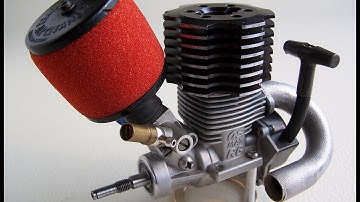 Restored O.S. engine first run.