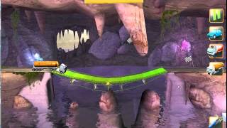 Bridge Constructor - 100% Tank Trucks - Tiltin Islands