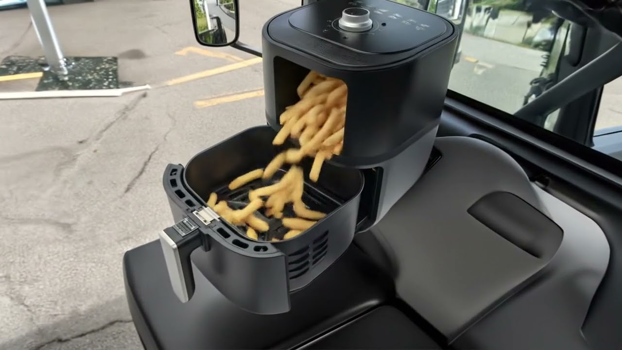 Мультипіч (Аерогриль) автомобільна 24V від прикурювачаgenerated video 10