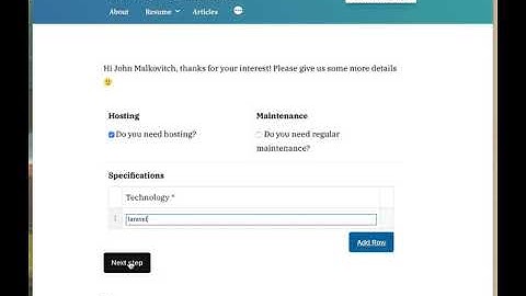 Front-end multi-steps form with ACF