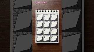 Day 301 - Easy Doodle Art Tutorial #doodle #doodleart #easy #drawing #art #zentangle #zen