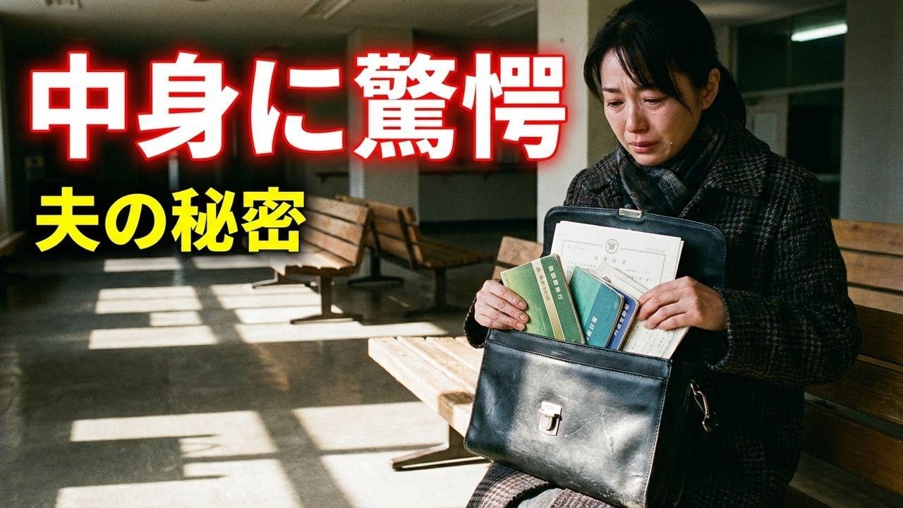 離婚した夫が投げたボロボロの鞄。中身を見た瞬間、涙が止まらなくなった真実