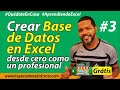 #3 - Crear Base de datos en Excel desde cero como un Profesional, macros en Excel VBA