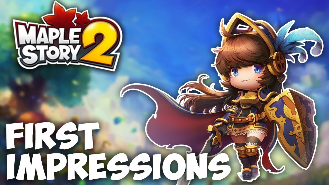 Maple Story 2: First Impressions