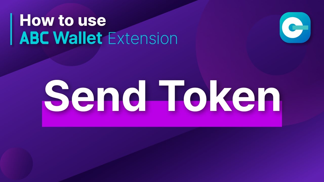 How to use ABC Wallet: Send Coins/Tokens