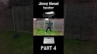 I Put a Diesel Heater in my Jimny Glove Box Part 4 #4x4 #jimny  #offroad #suzuki #dieselheater #diy