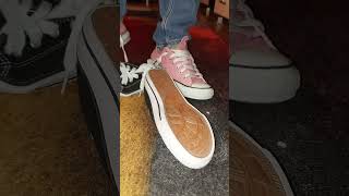 Converse Pink Stomp And Shoeplay