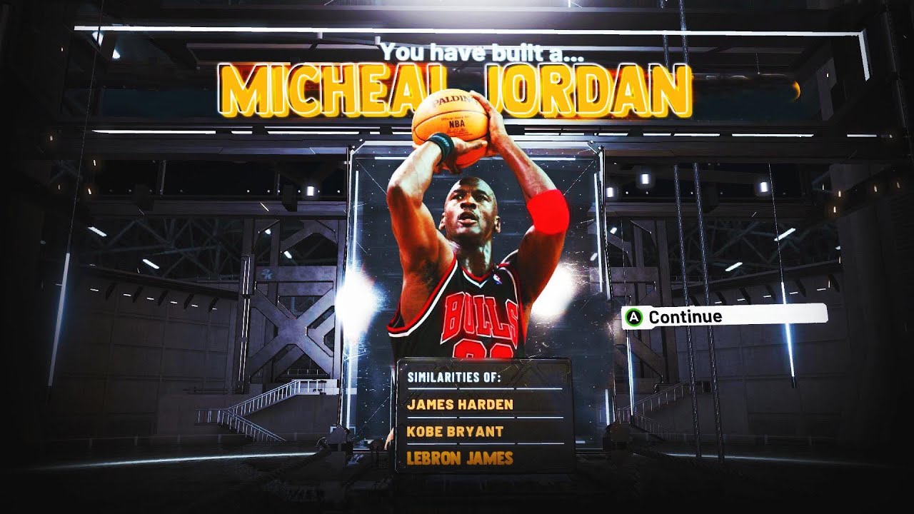 NBA 2K20 MICHEAL JORDAN BUILD BEST ALL AROUND BUILD