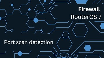 Port scan detection у дії — практичний приклад для RouterOS 7
