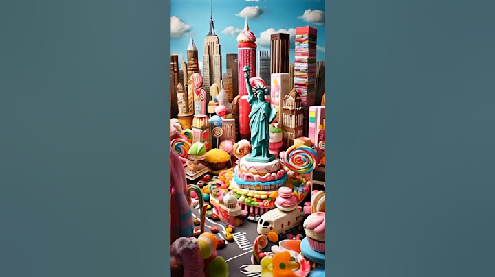 Nova York Doce: A Cidade Onde Tudo é Feito de Açúcar! #viral #shorts #viralvideo