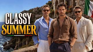 How Italian Men Dress for Hot Weather (And Why It Works)