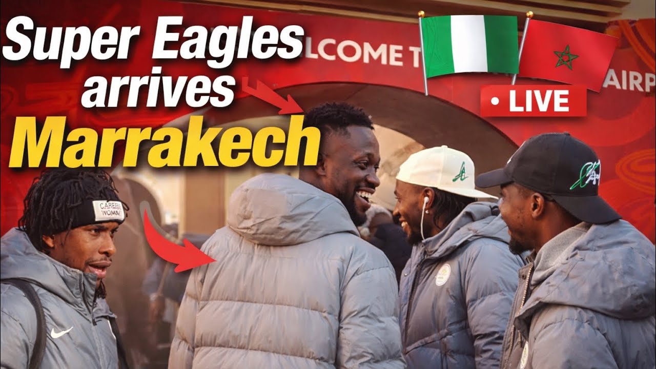 SUPER EAGLES PLAYERS TRIP FROM FEZ TO MARRAKECH 
