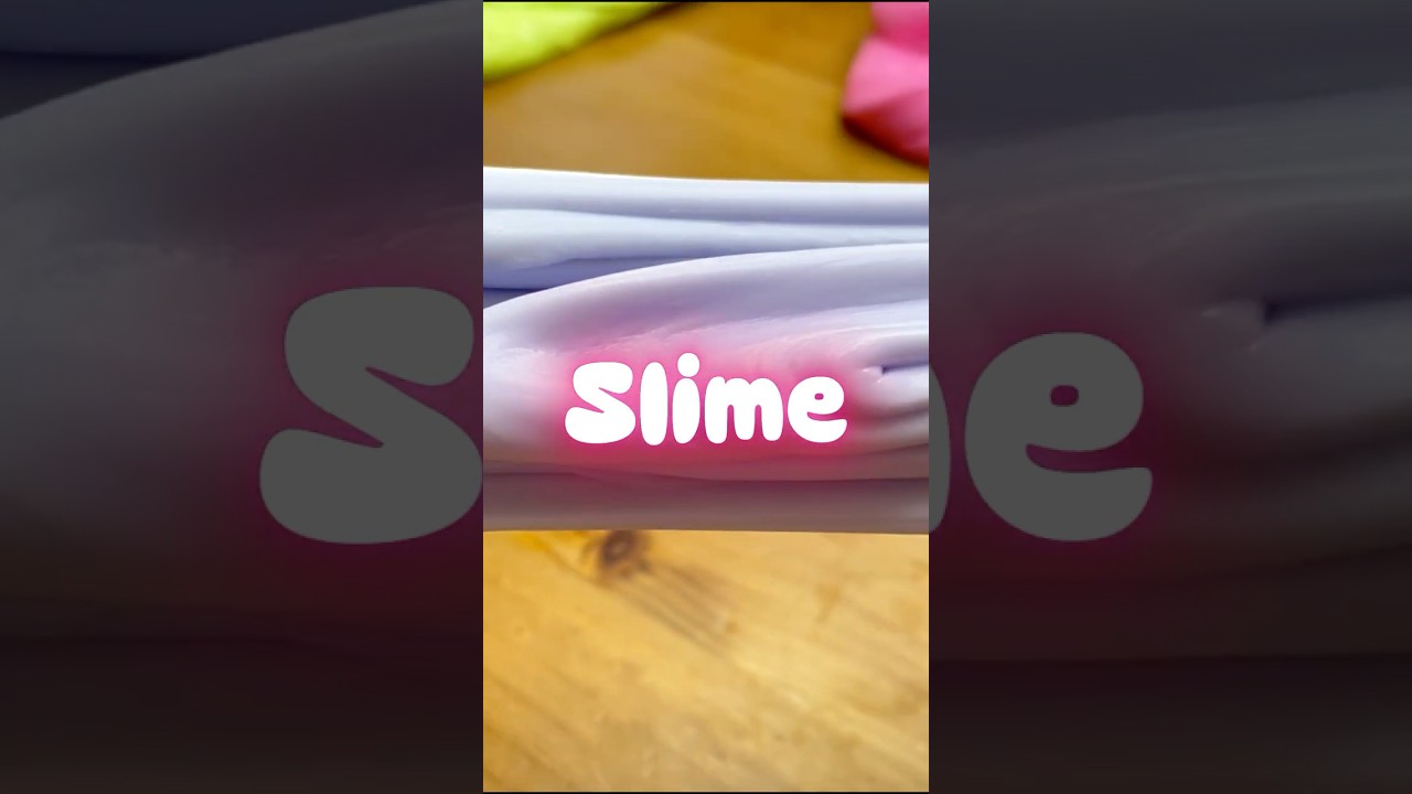 Slime con ingredientes que tenemos en casa - Mira el video completo en mi canal 🩷