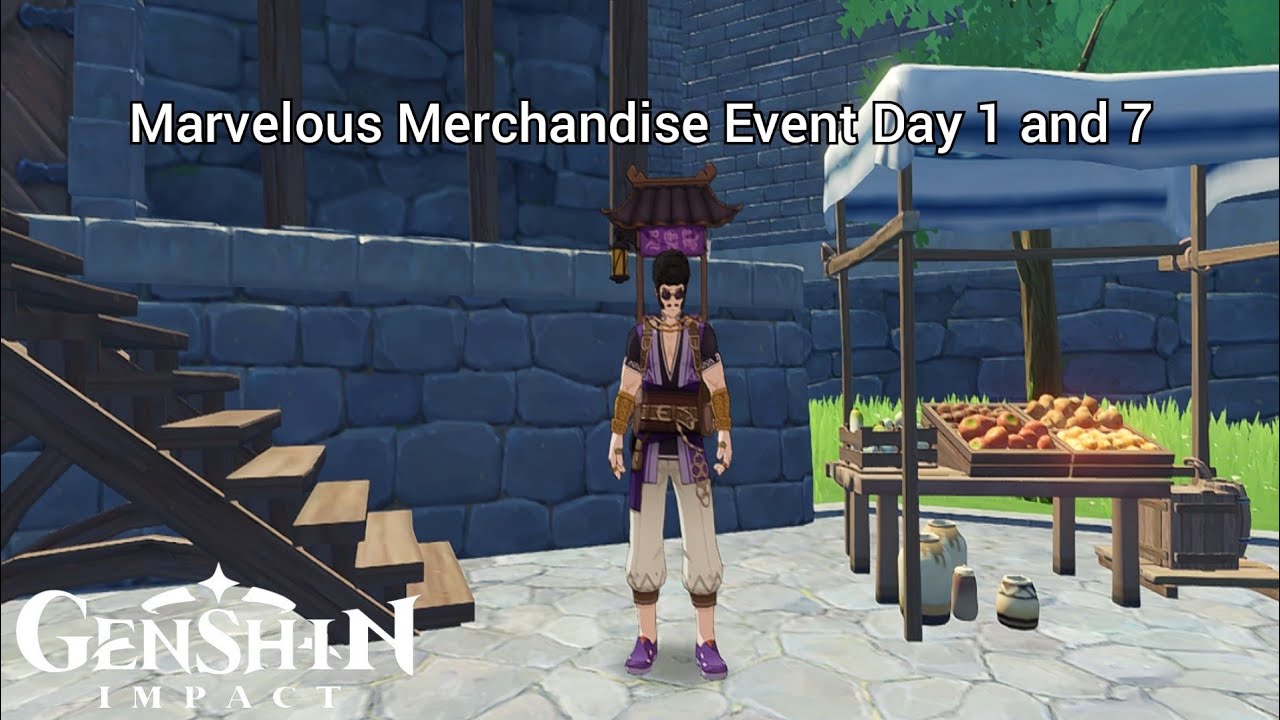 Marvelous Merchandise Event Day 1 and 7