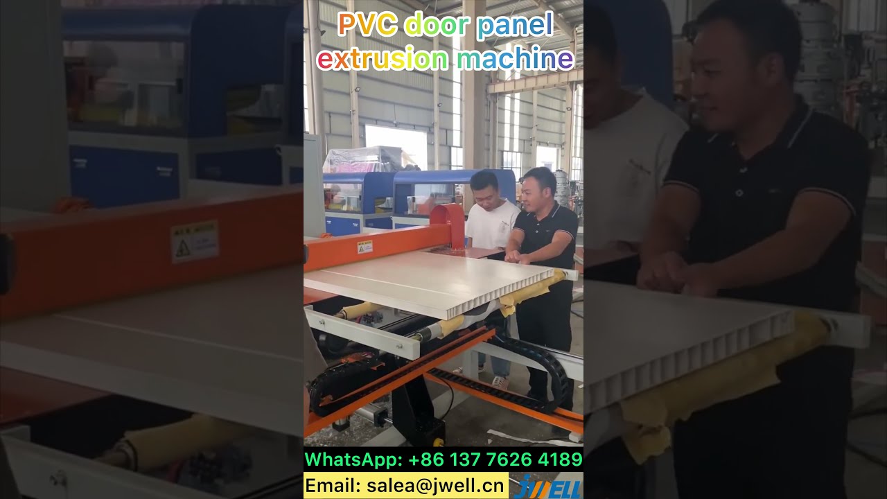 PVC door panel extrusion machine 10---0086 137 7626 4189 