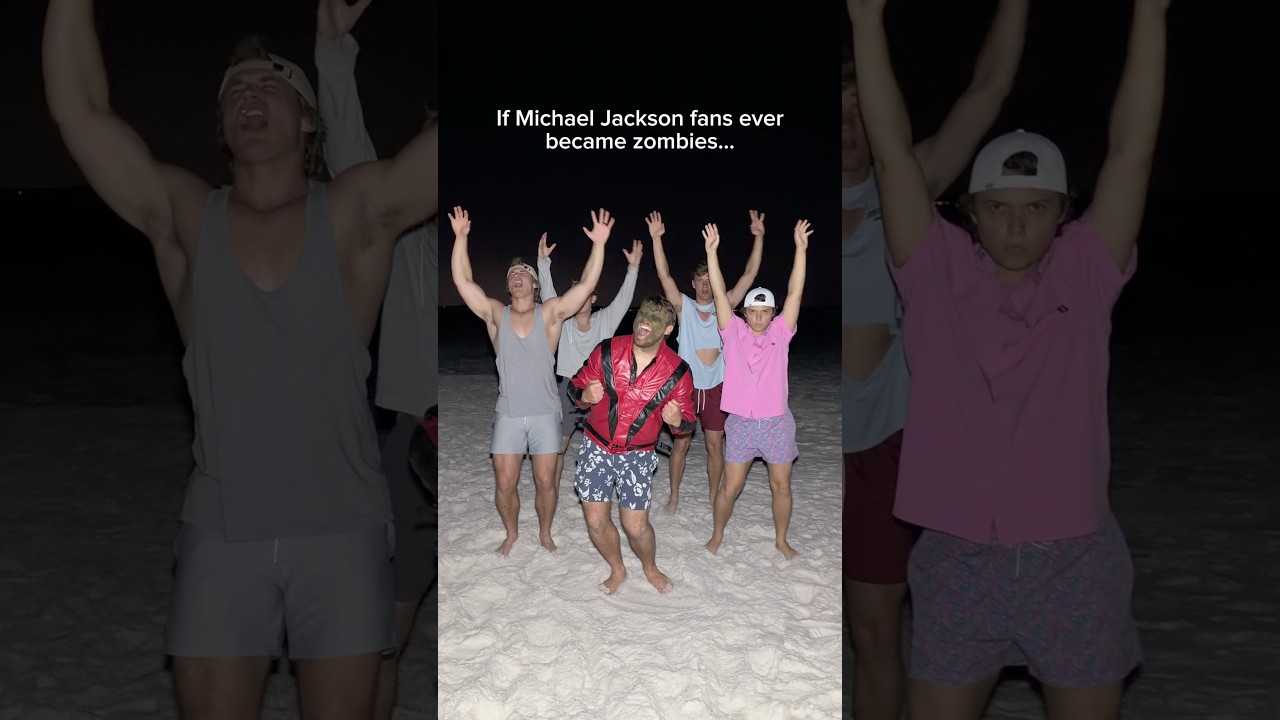 If Michael Jackson fans became zombies…🕺 #theboys #viral #shorts #michaeljackson #zombies